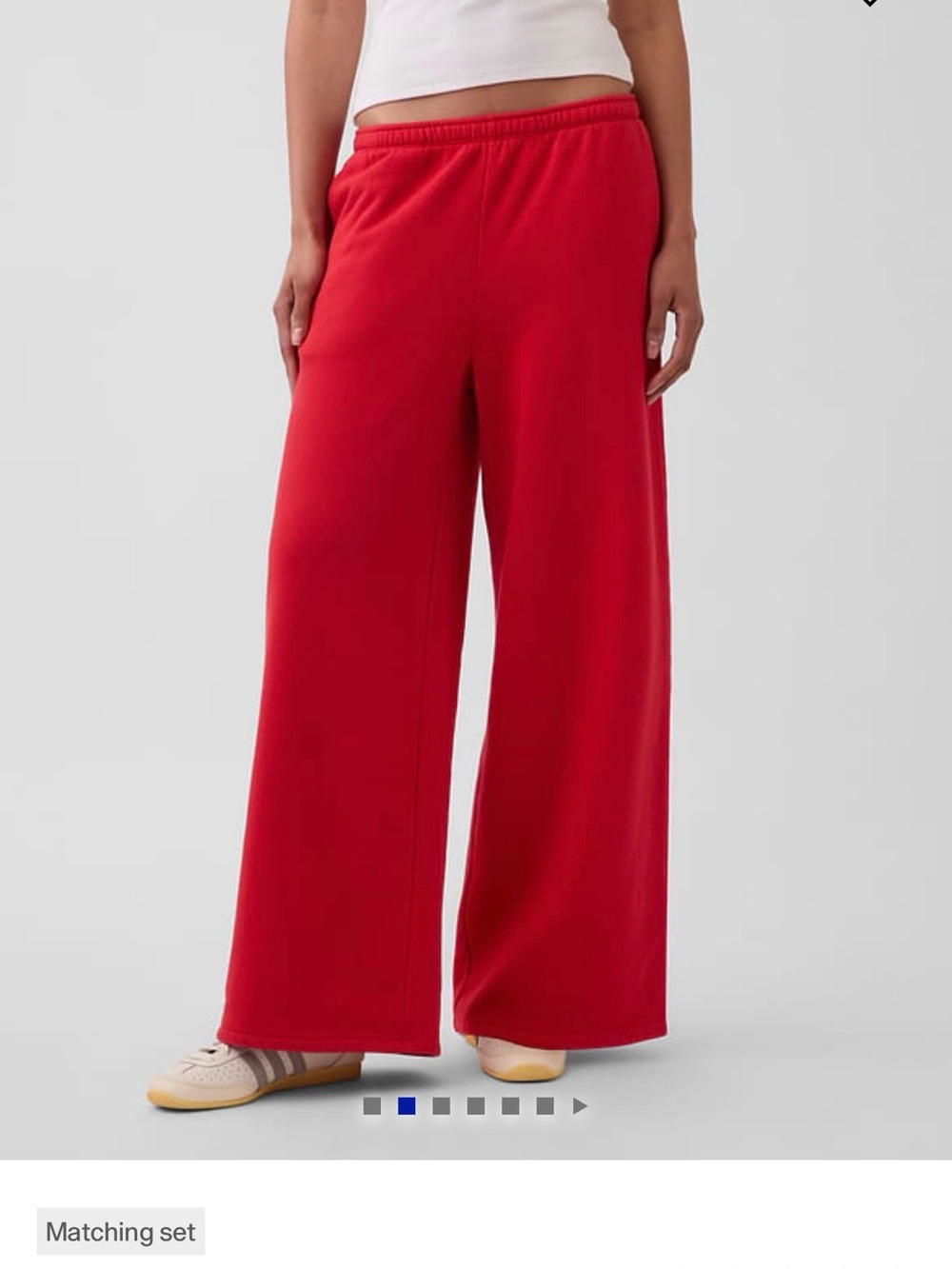GAP Wide-Leg VintageSoft Baggy Sweatpants